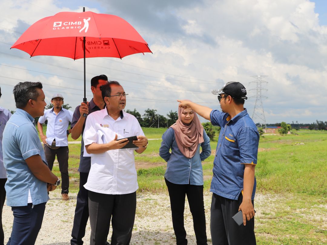 KUNJUNGAN HORMAT TIMBALAN SETIAUSAHA KERAJAAN (PENGURUSAN)/ KETUA PEGAWAI MAKLUMAT NEGERI KEDAH (CDO) KE SISTEM PENGAIRAN DAERAH SABAK BERNAM