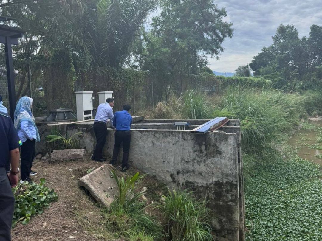 Lawatan Post Mortem Lokasi Banjir Kilat Di Kg. Sungai Kertas