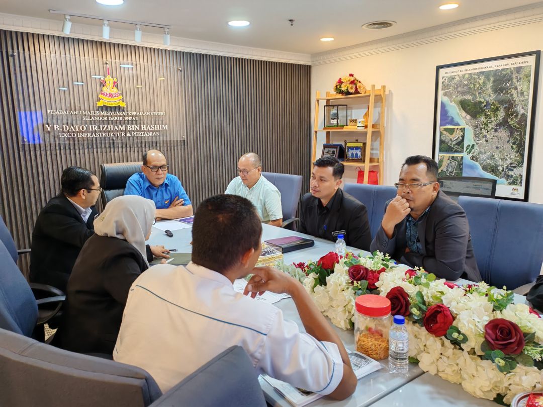 Perbincangan Penyelarasan Tindakan Penyelesaian Jangka Pendek Isu Banjir di Taman Sri Muda (TSM) dan Kawasan Sekitarnya