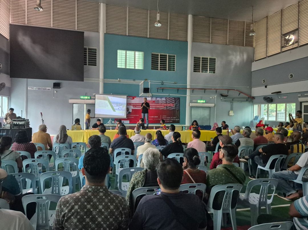 Sesi Taklimat Status Penyelenggaraan dan Keberkesanan Sistem Pam Air di Taman Sri Muda & Desa Kemuning