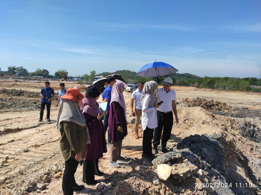 Lawatan Tapak Operasi Bersepadu Pemeriksaan Aktiviti Kerja Tanah (OPS Lumpur) Jabatan Pengairan dan Saliran (JPS) Negeri Selangor Bersama Majlis Perbandaran Hulu Selangor (MPHS), JPS Daerah Hulu Selangor serta Wakil Pemaju